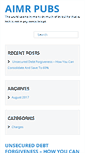 Mobile Screenshot of aimrpubs.org